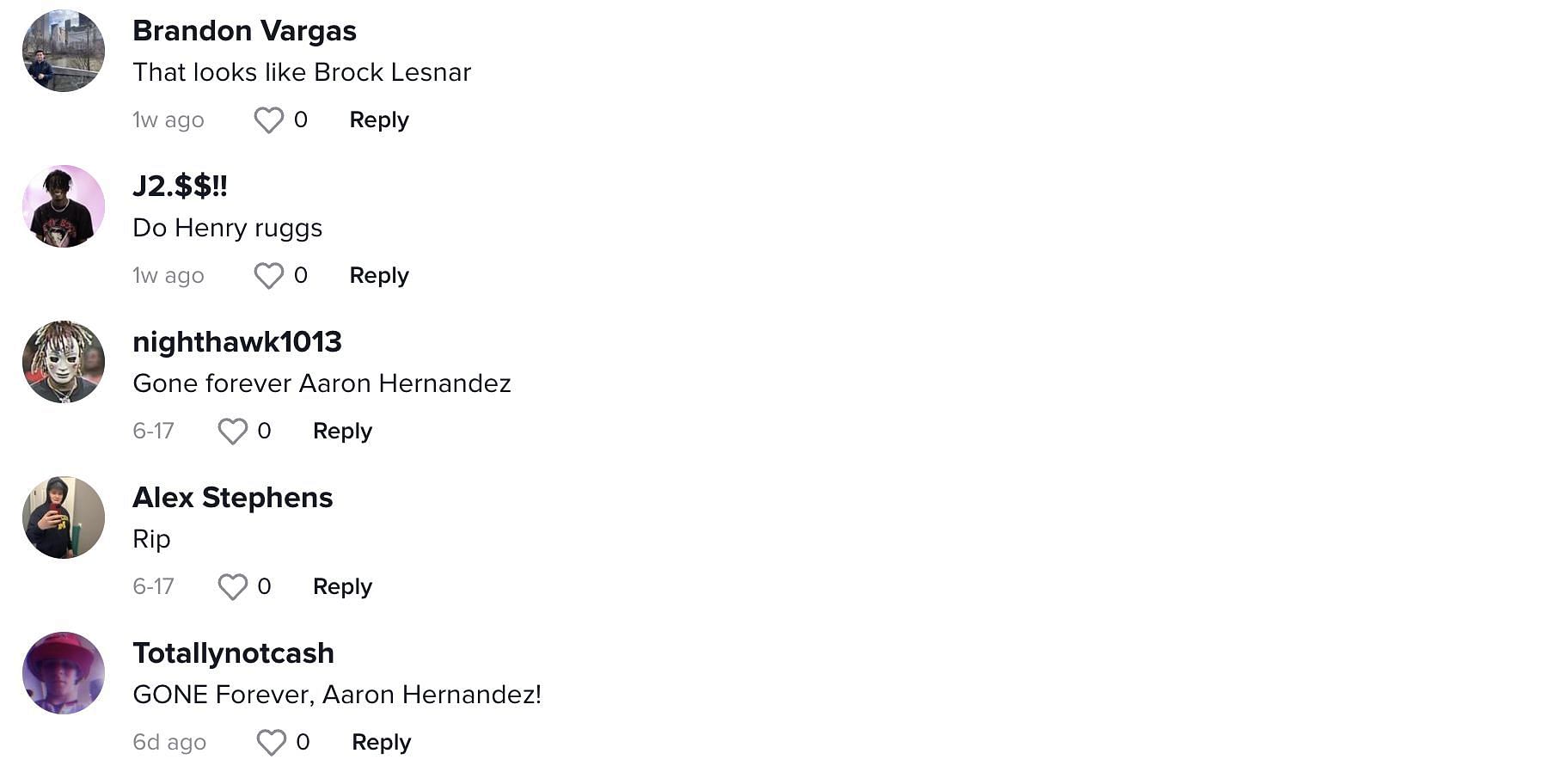 Fans weren't convinced by the AI Hernandez (Image via Daddy Darkness on TikTok)
